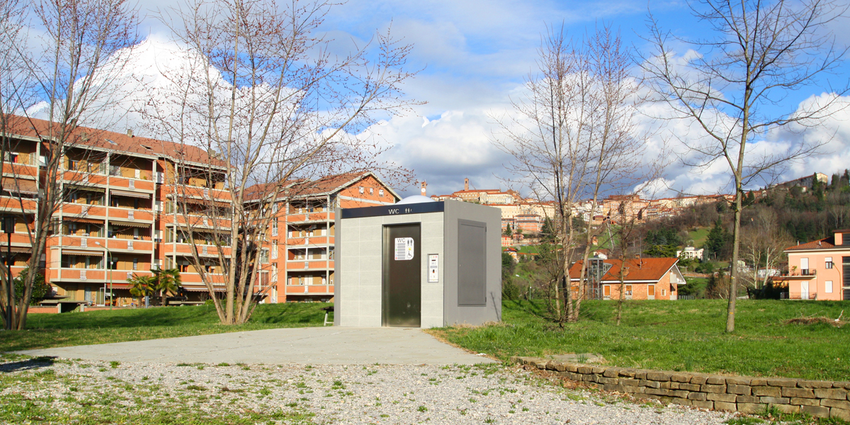 Toilettes publiques autonettoyantes_France